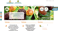 Desktop Screenshot of fondohortifruticola.com.co